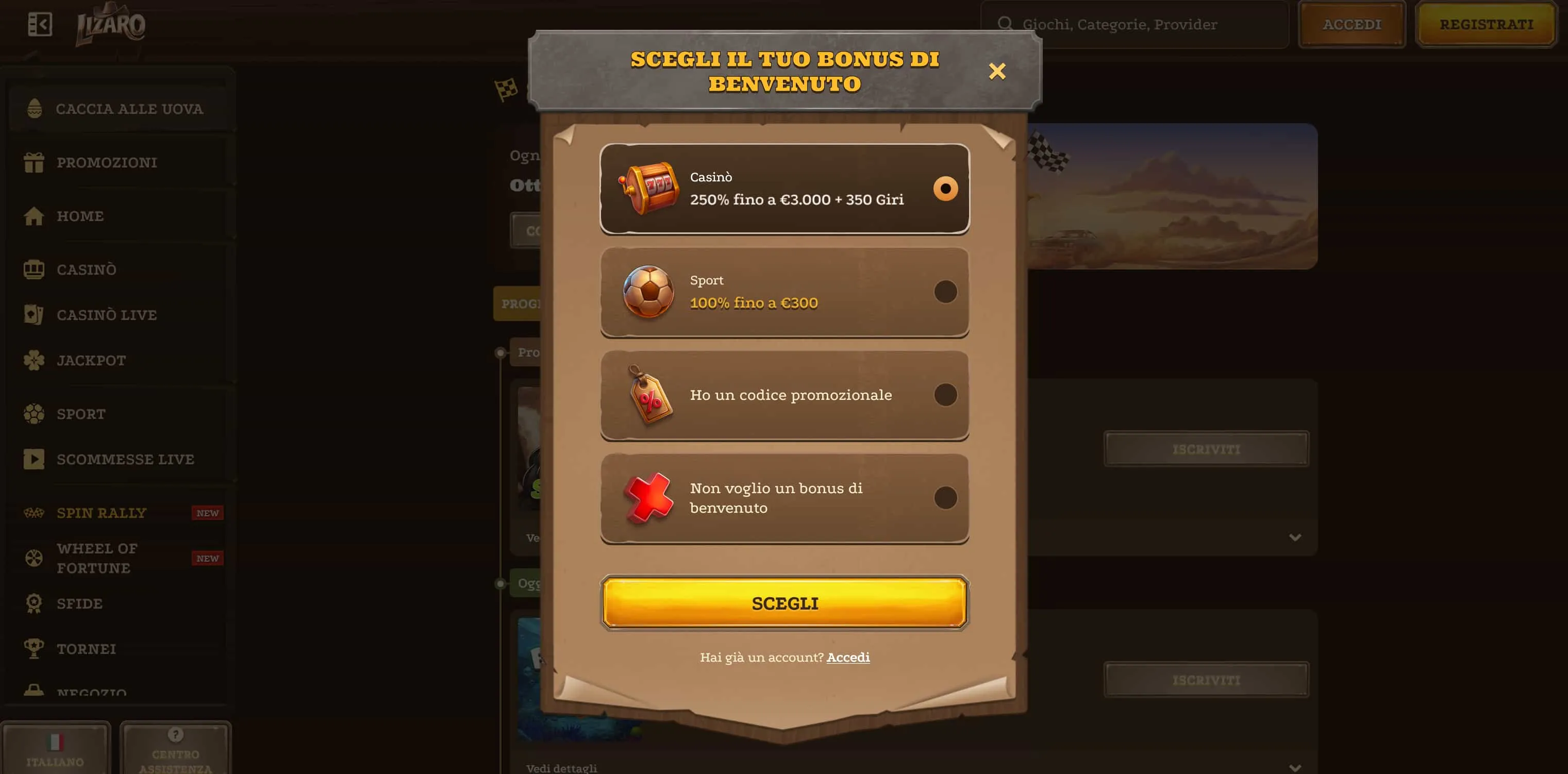 Lizaro Casino Giochi: Un Catalogo per Ogni Preferenza